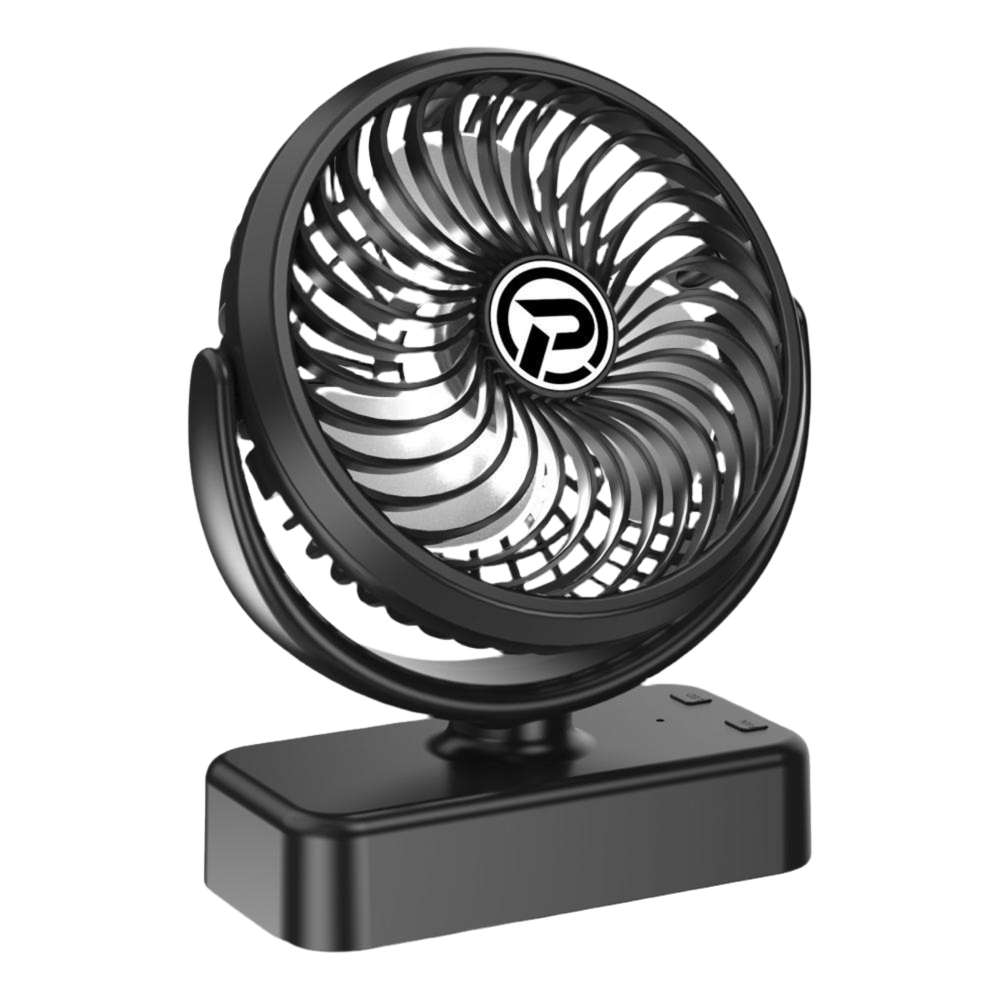 Camping Fan with LED Light