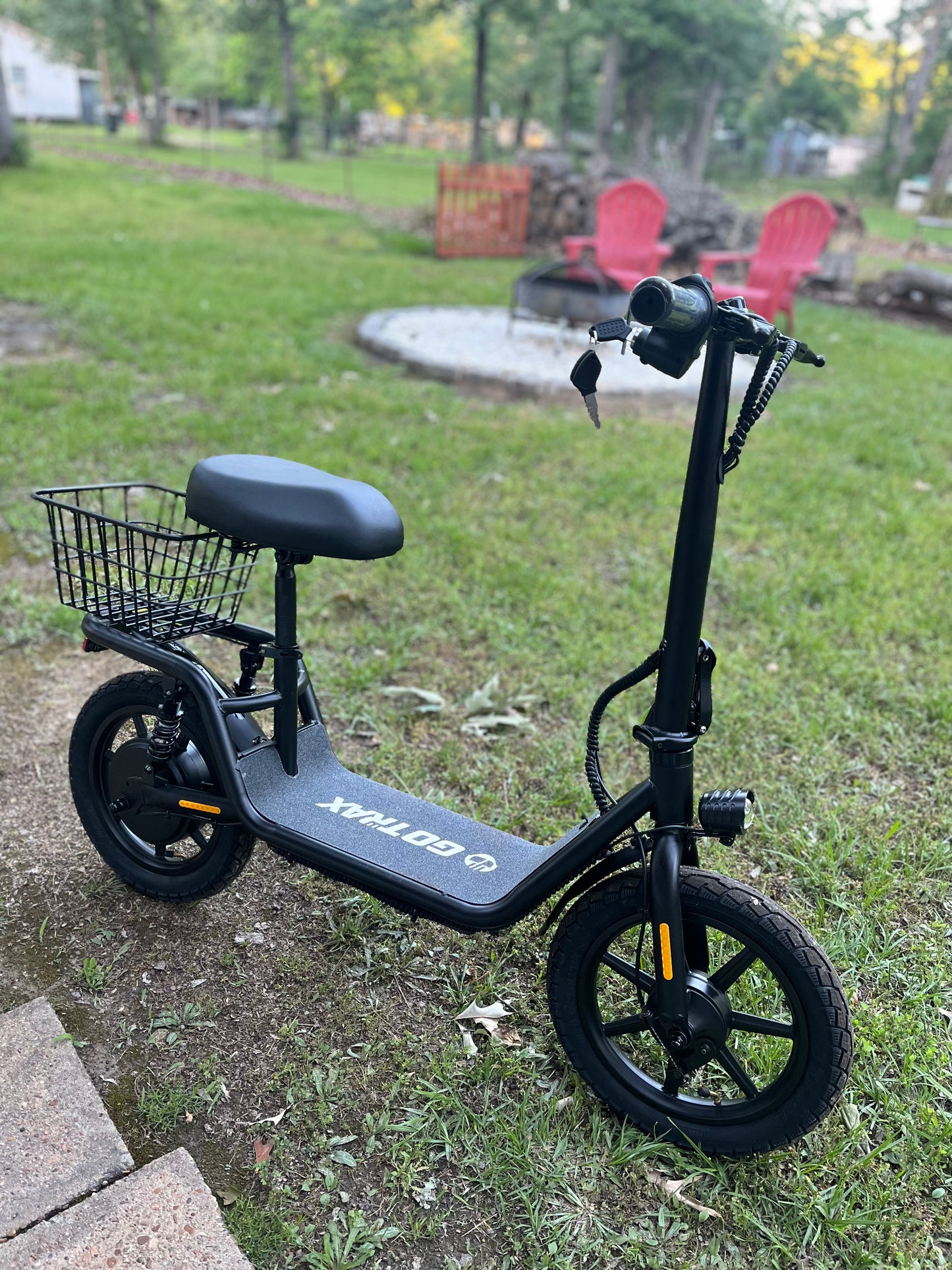 GoTrax Flex Electric Scooter with Seat
