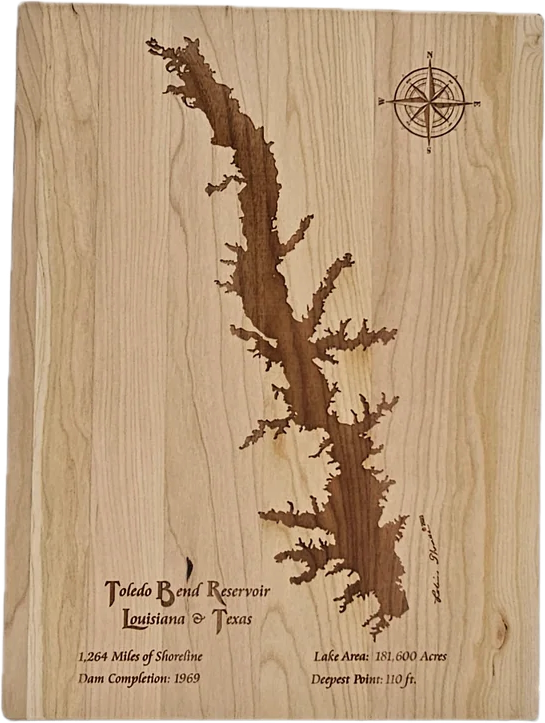 Toledo Bend Cutting Board