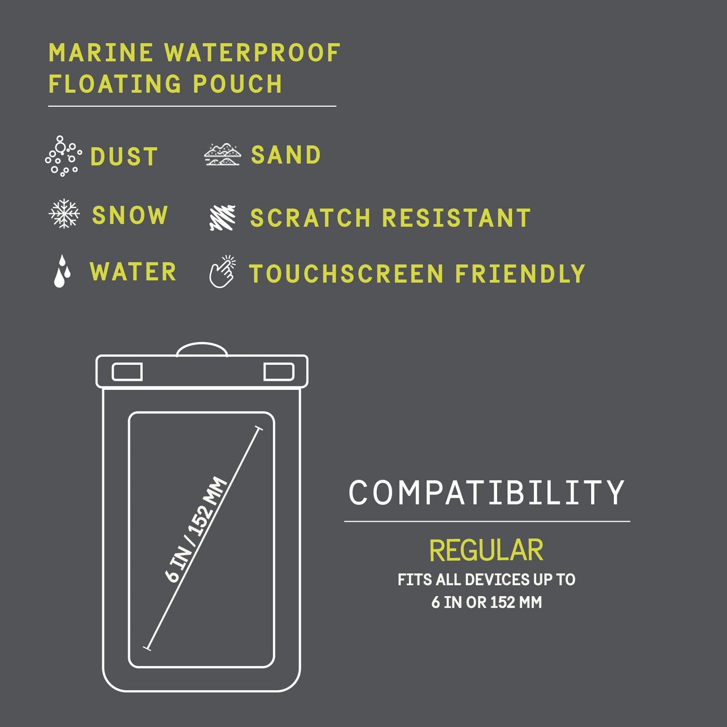 Marine Waterproof Floating Pouch