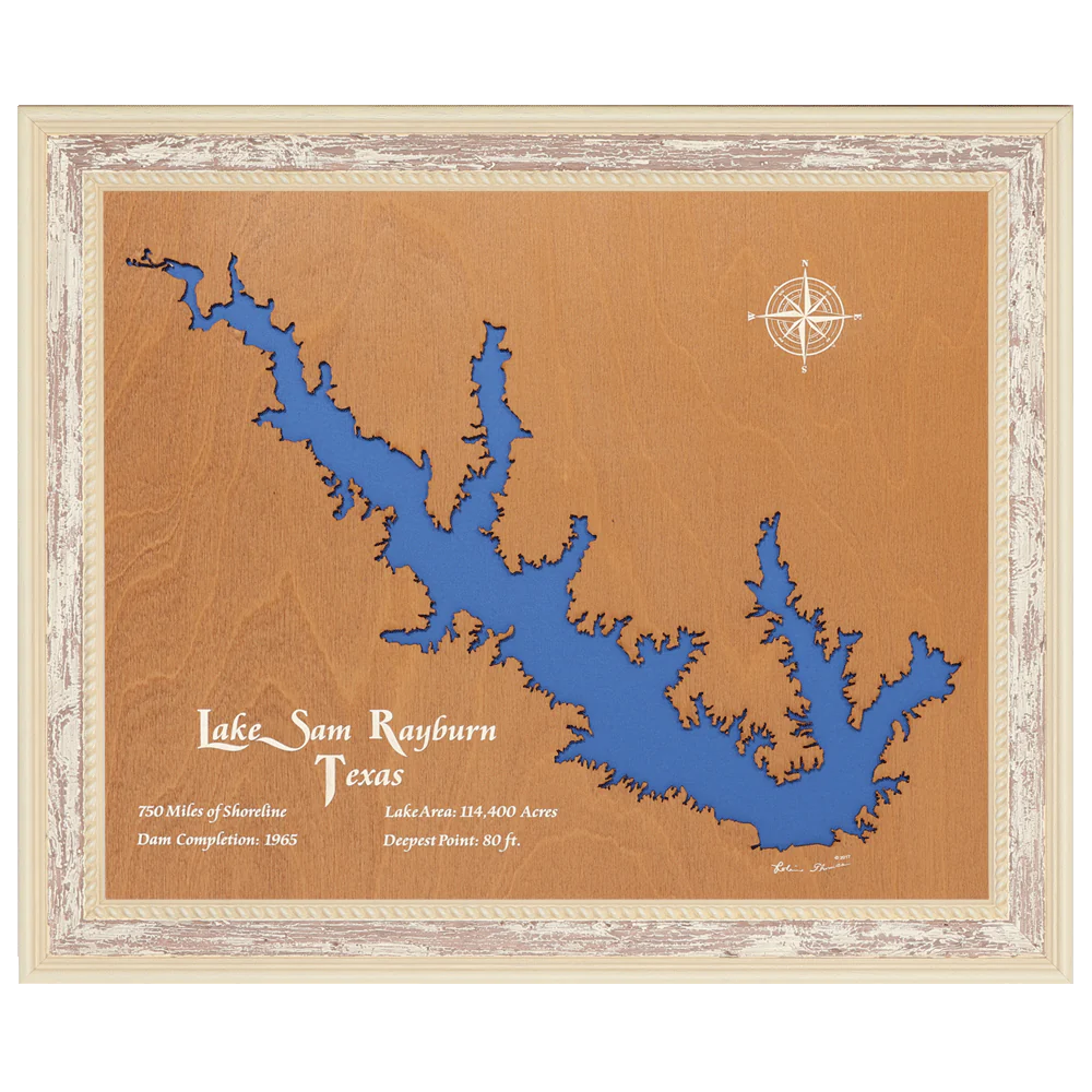Lake Sam Rayburn Silhouette