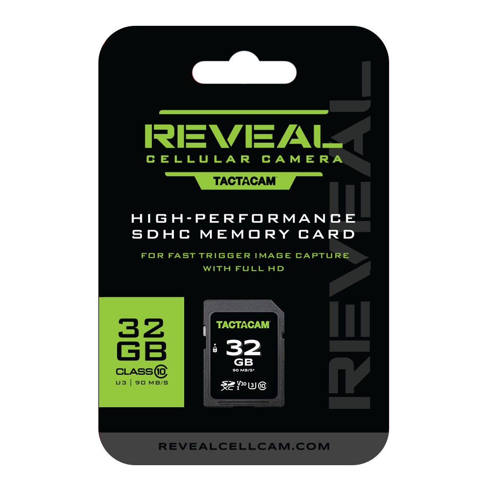 Tactacam Reveal 32GB SD Card
