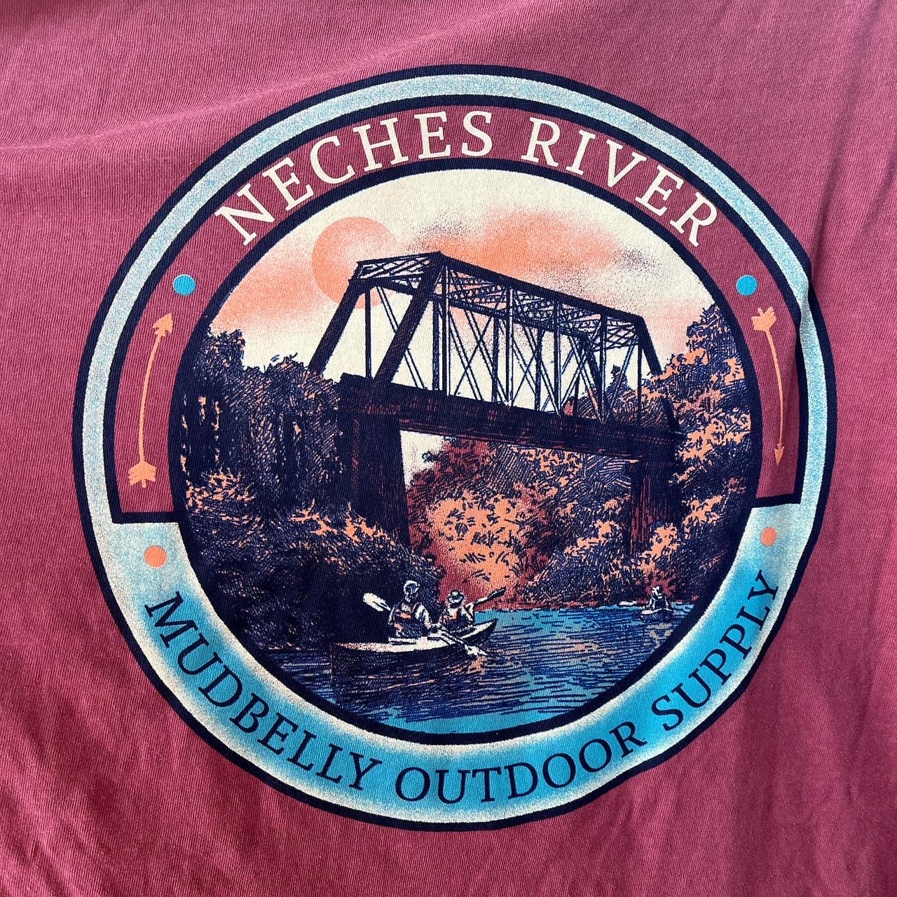 Neches River Railroad Trestle T-Shirt