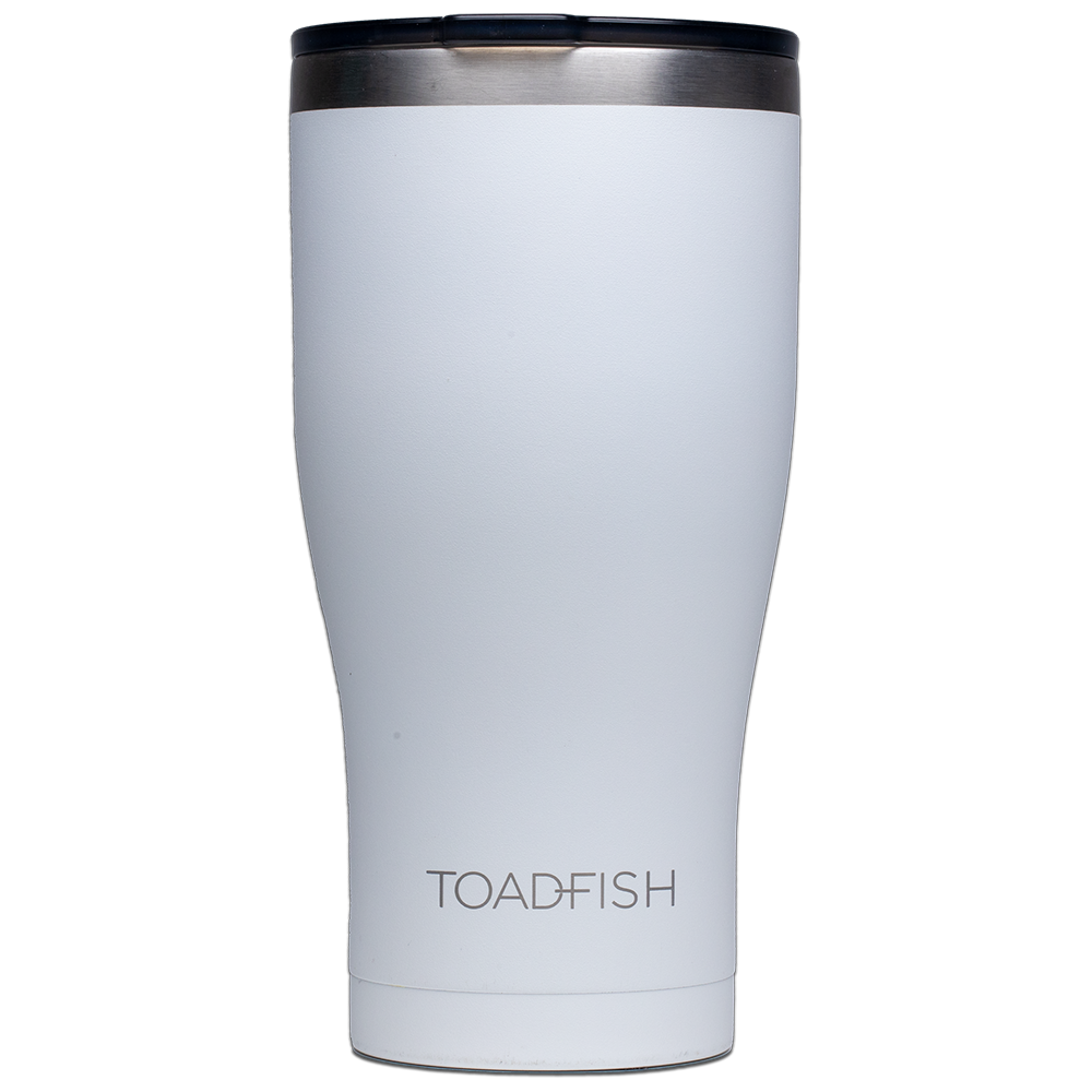 White Tumbler Back