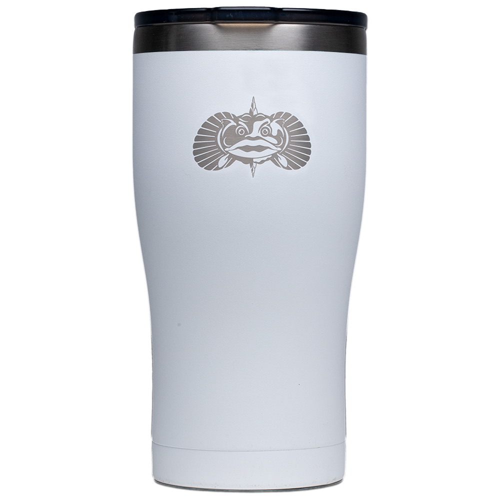 White Tumbler Front