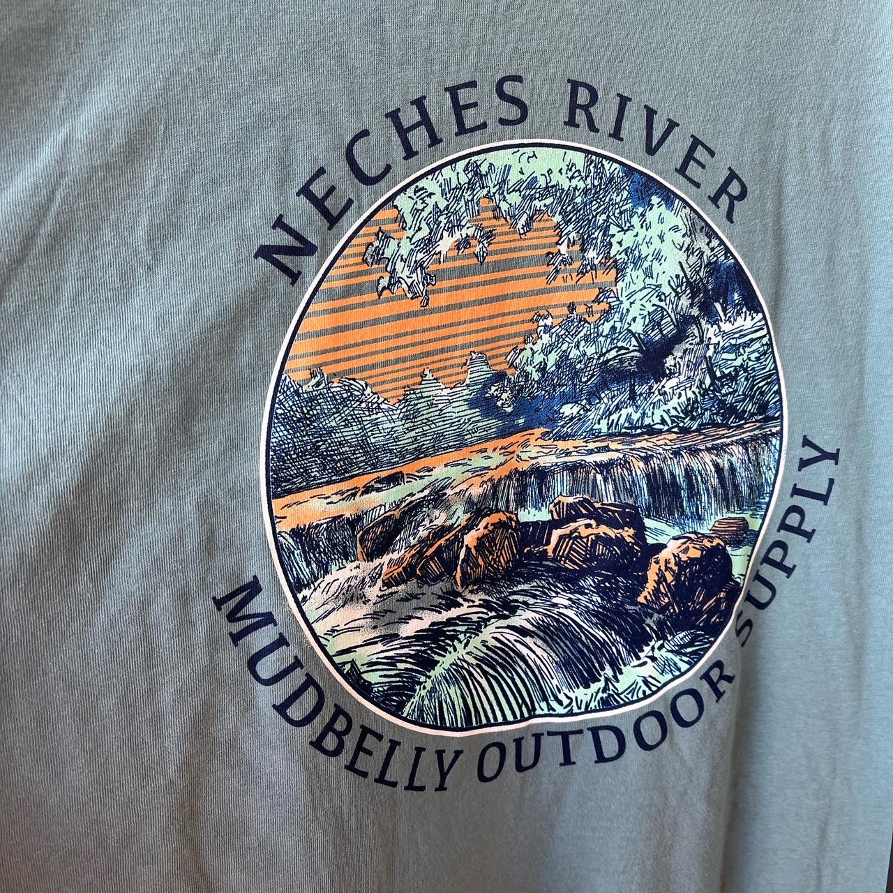 Neches River Waterfall T-Shirt