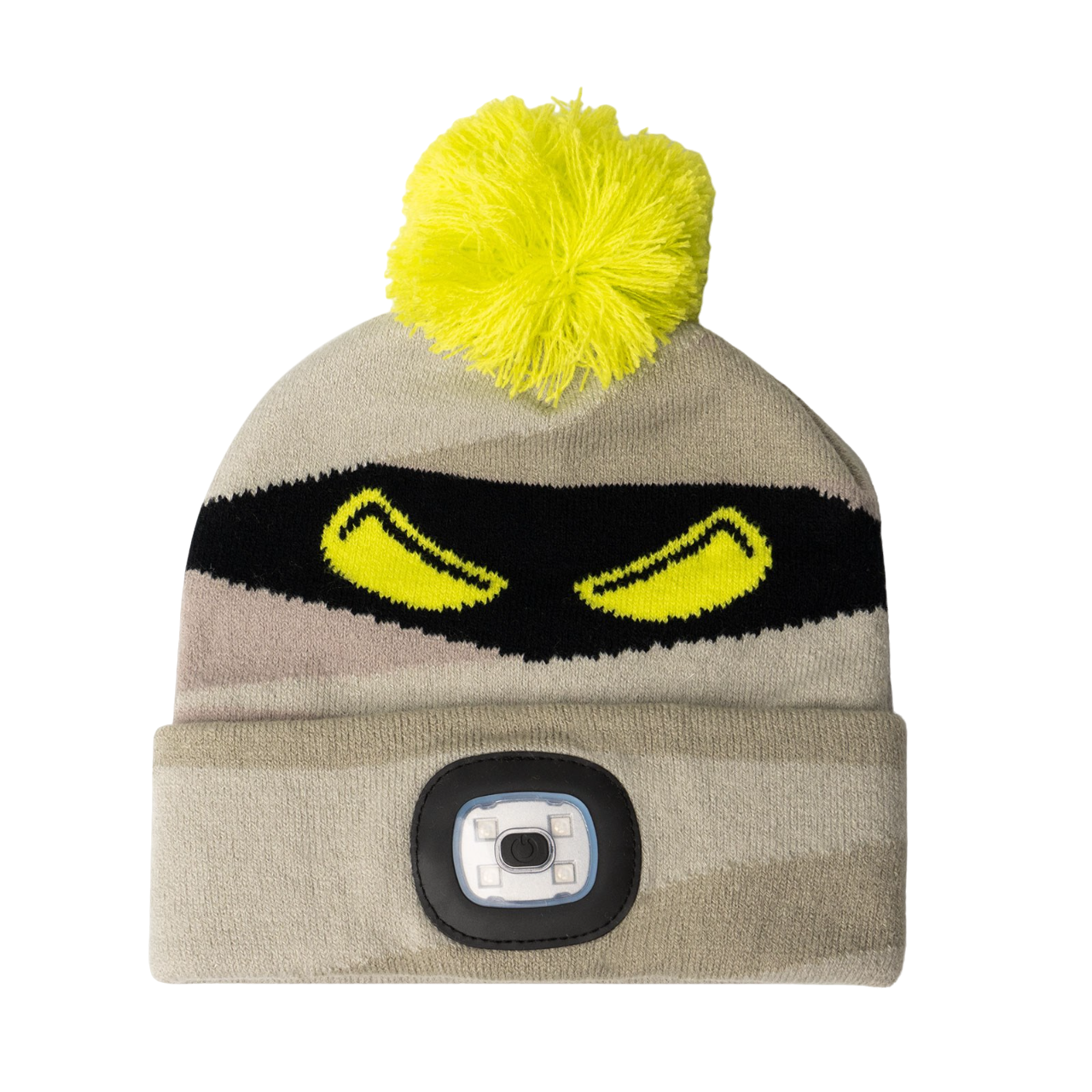 Kids Halloween Rechargeable LED Beanie