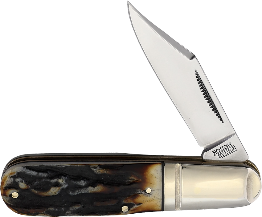 Rough Ryder Classic Cinnamon Bone Stag Barlow