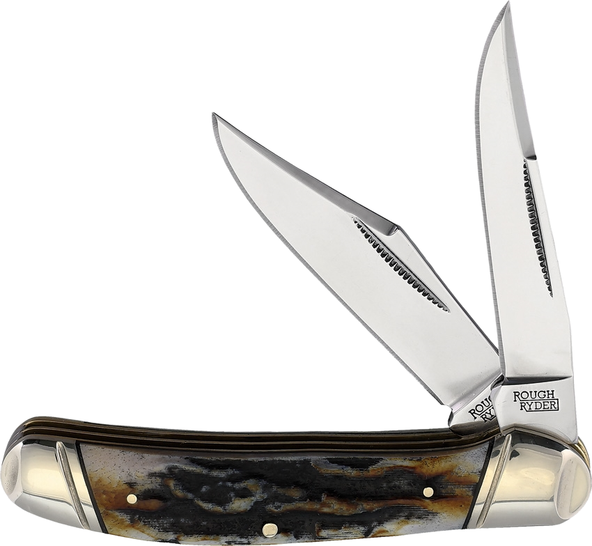 Rough Ryder Classic Cinnamon Bone Stag Copperhead