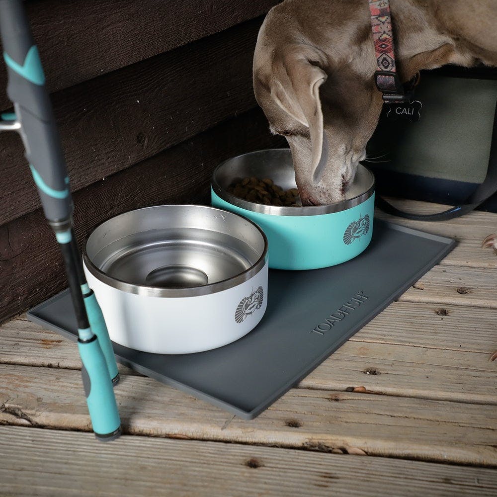 Cutting Board and Dog Bowl Mat