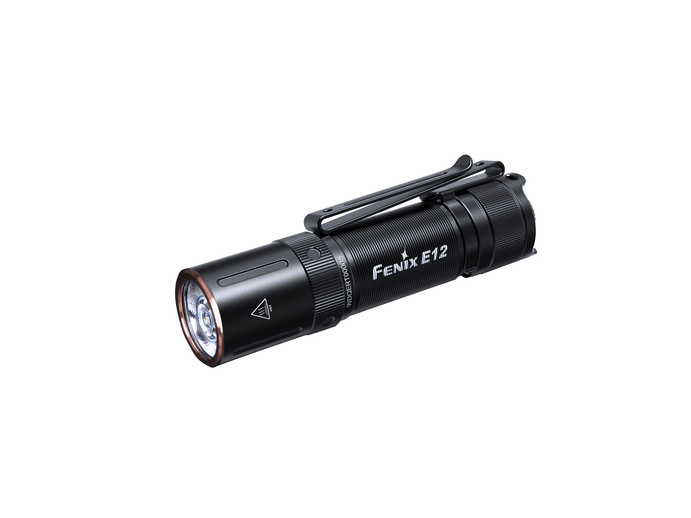fenix e12 v2.0 aa flashlight black Fenix E12 V2.0 AA Flashlight