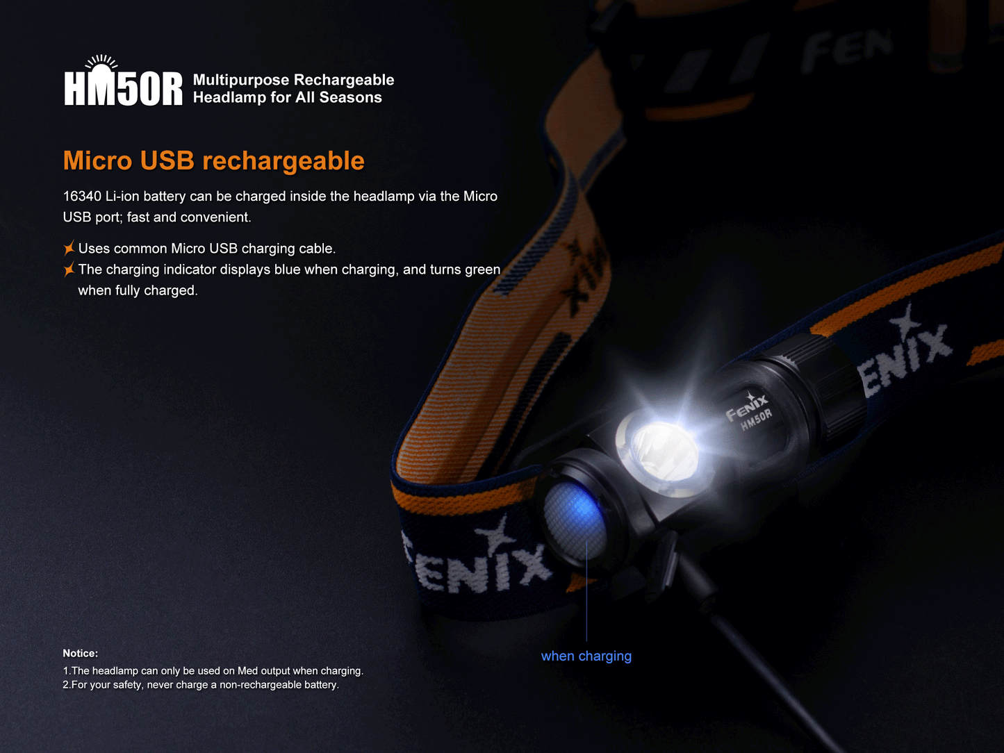HM50R V2.0 Multipurpose LED Headlamp