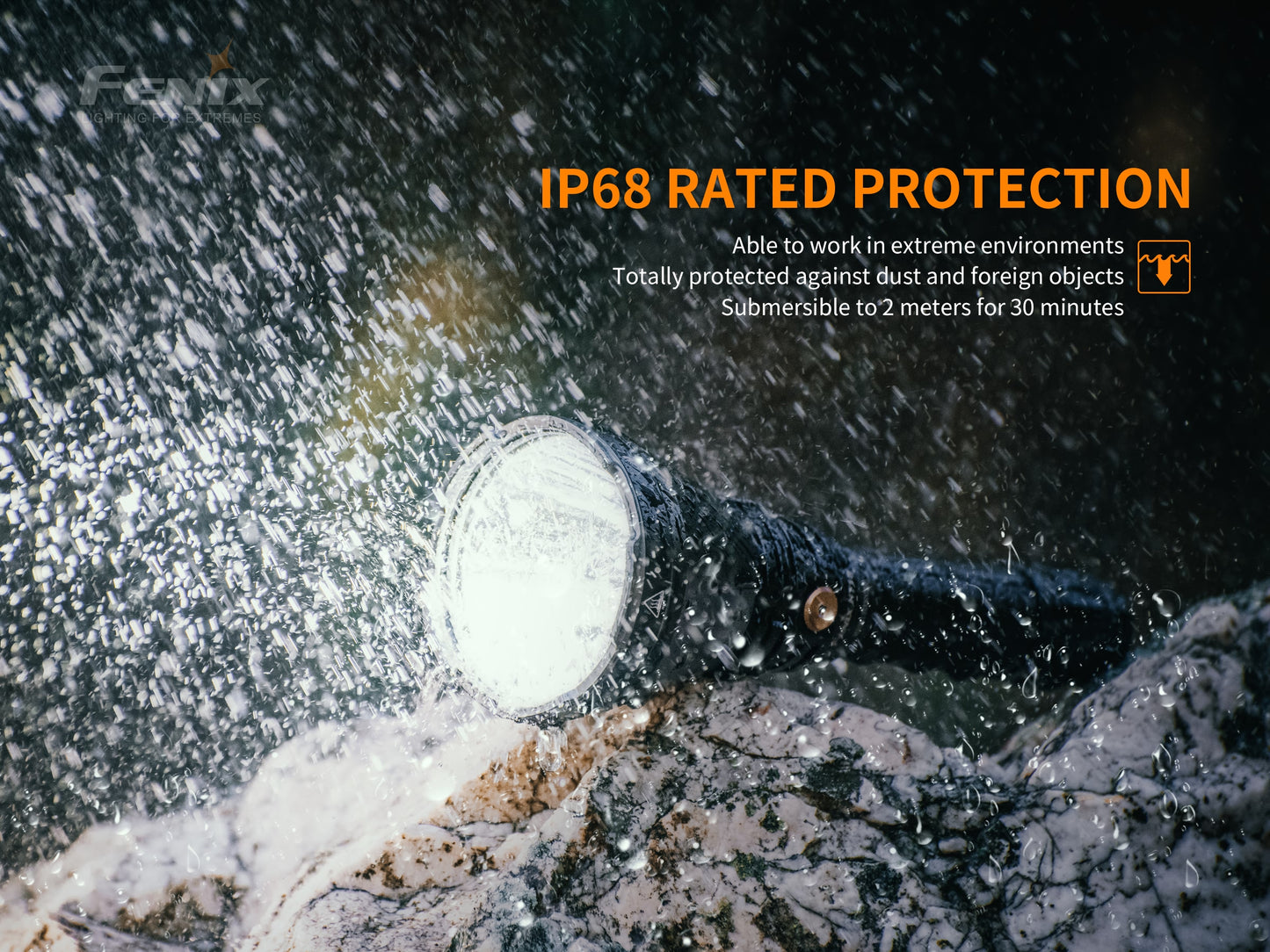HT18 1500 Lumen Long-Distance Flashlight