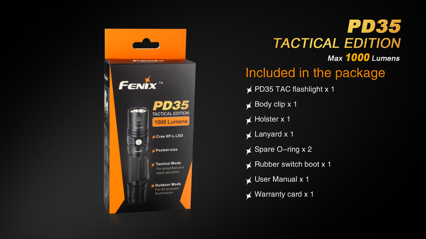 PD35 Tactical Edition Flashlight