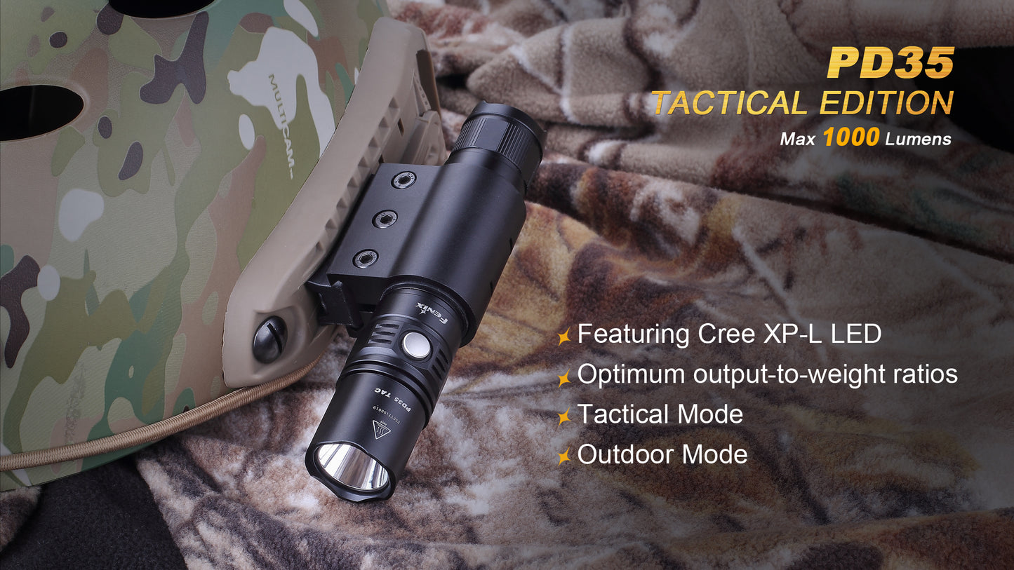 Fenix PD35 Tactical Edition Features
