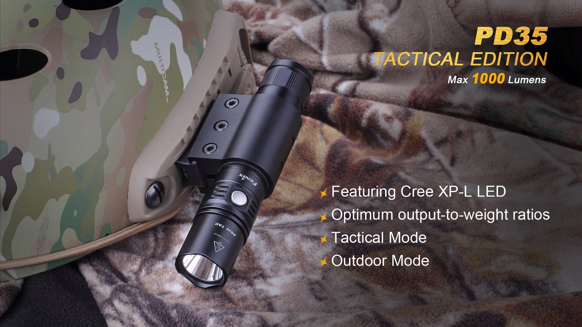 Fenix PD35 Tactical Edition Features