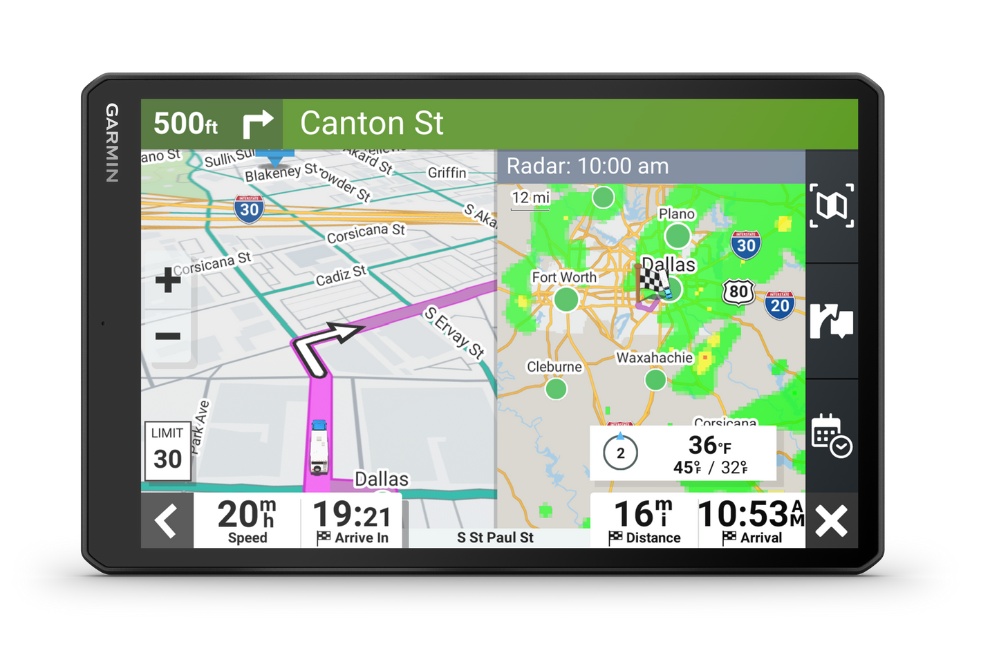 Garmin RV 1095 10" GPS
