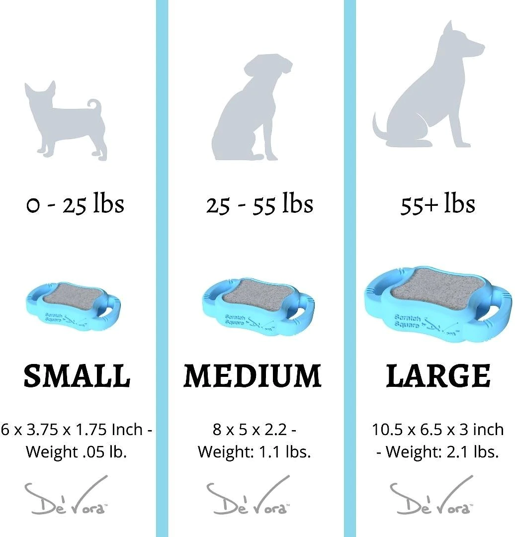 Scratch Square Size Chart