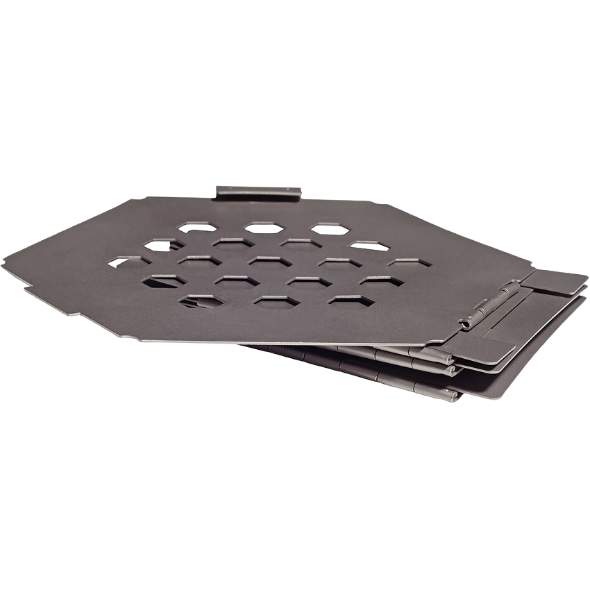 Titanium Hexagon Wood Stove