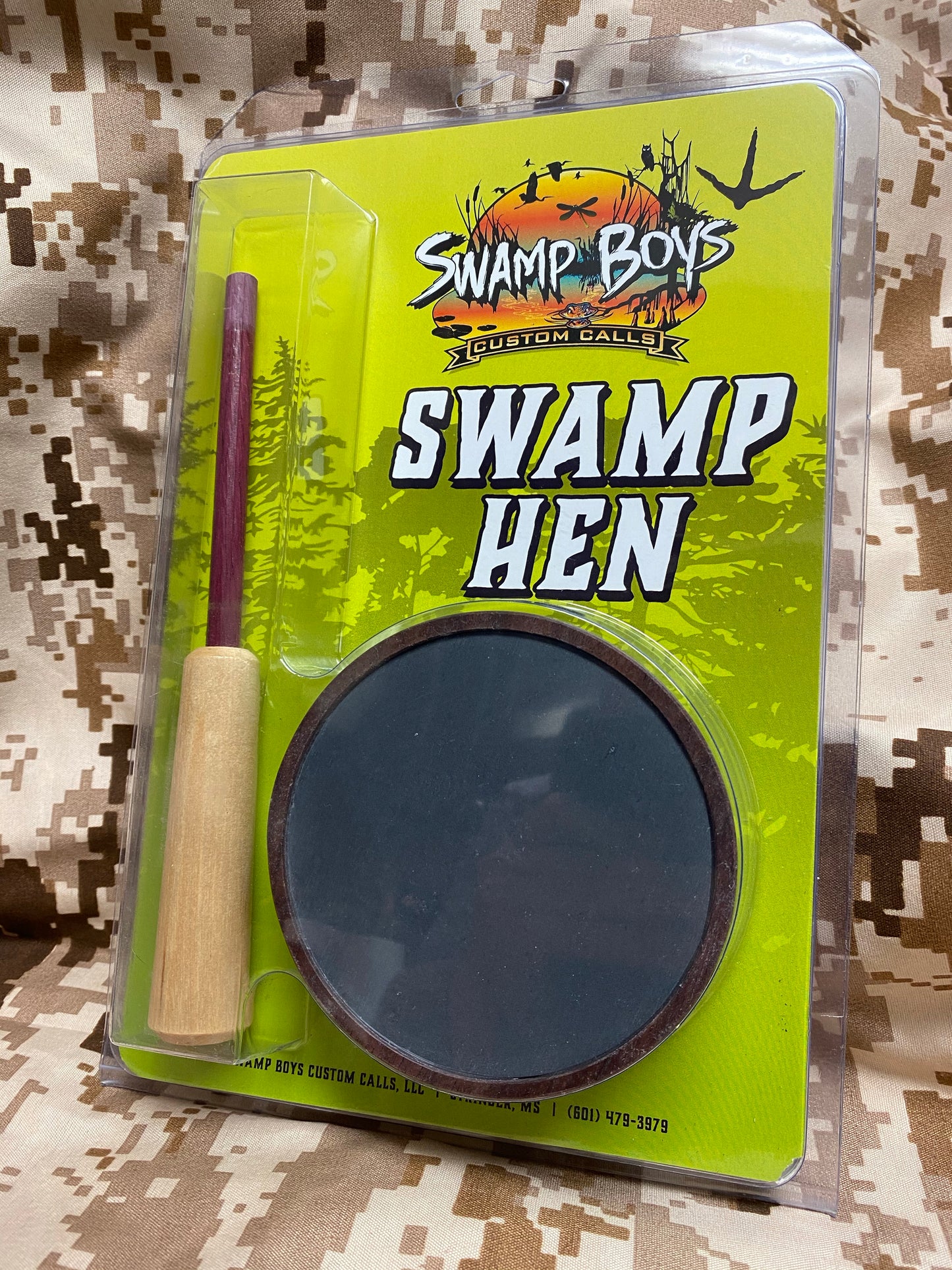 Swamp Hen Slate Pot Call