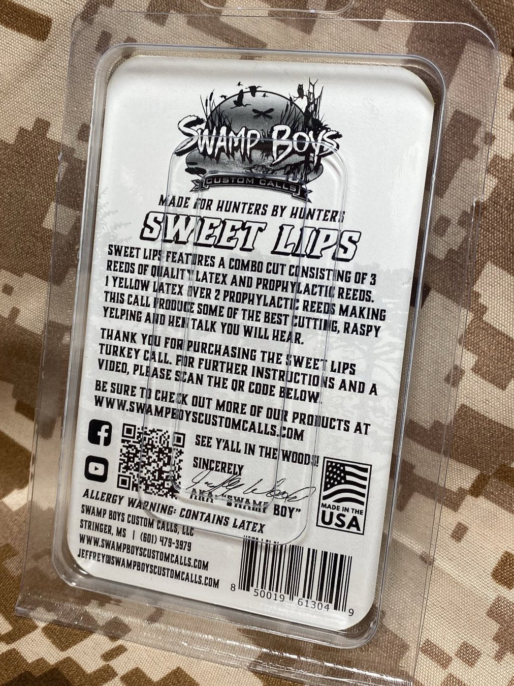 Sweet Lips Mouth Call