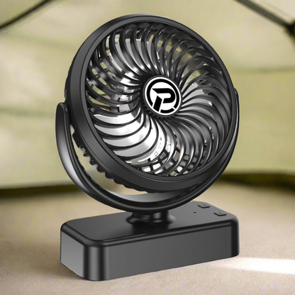 PANERGY F120 Camping Fan with LED Light