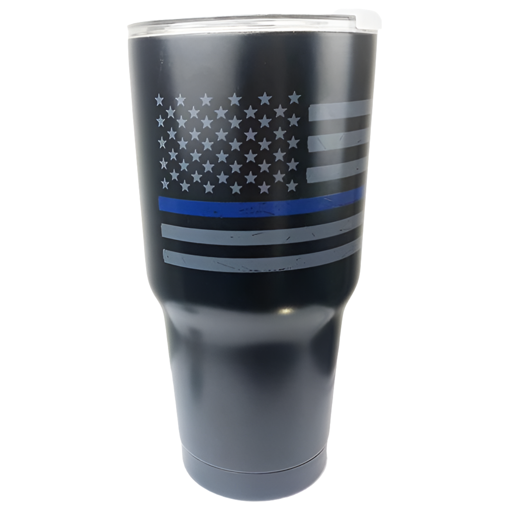 Thin Blue Line Drink Tumbler