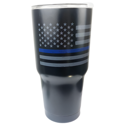 Thin Blue Line Drink Tumbler