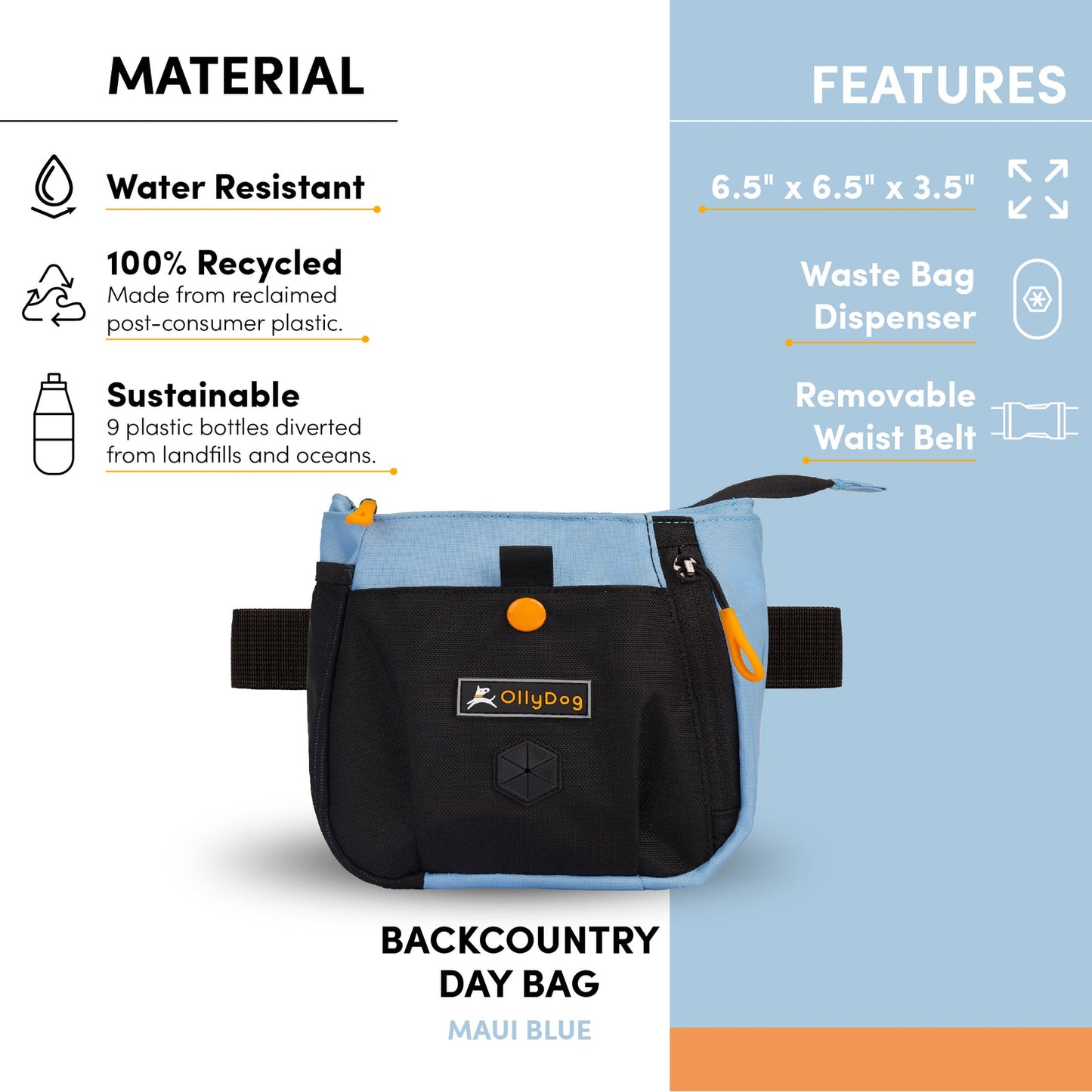 Back Country Day Bag | Accessory Hip Pack