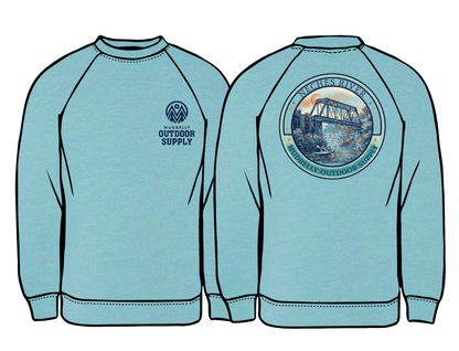 Neches River Railroad Trestle Sweatshirt
