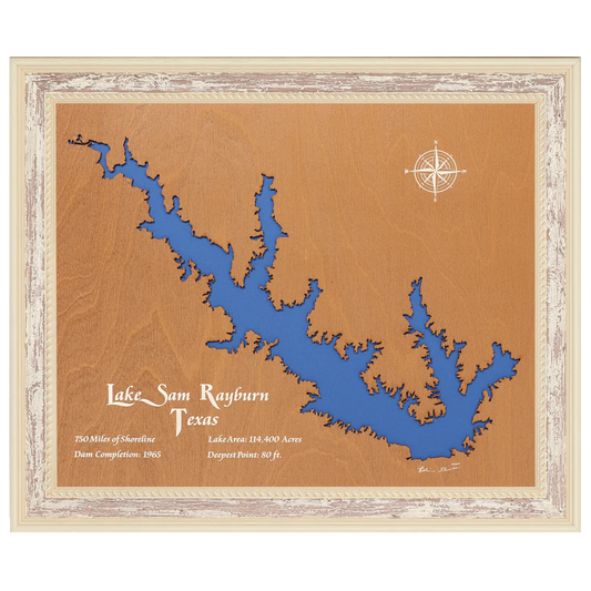 Lake Sam Rayburn Silhouette