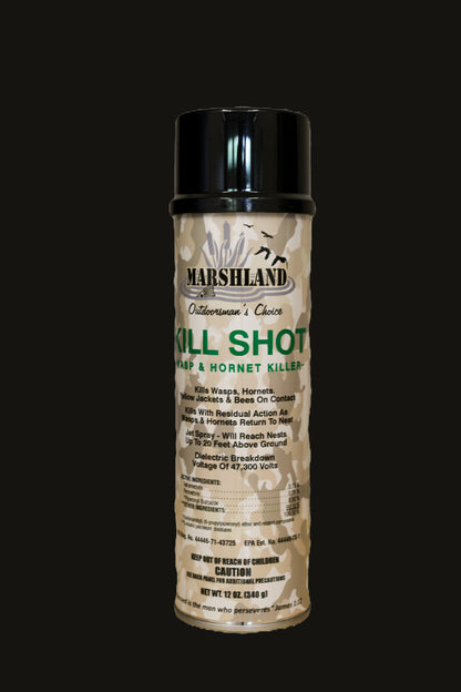 Marshland Kill Shot wasp and hornet killer, 12 oz aerosol can
