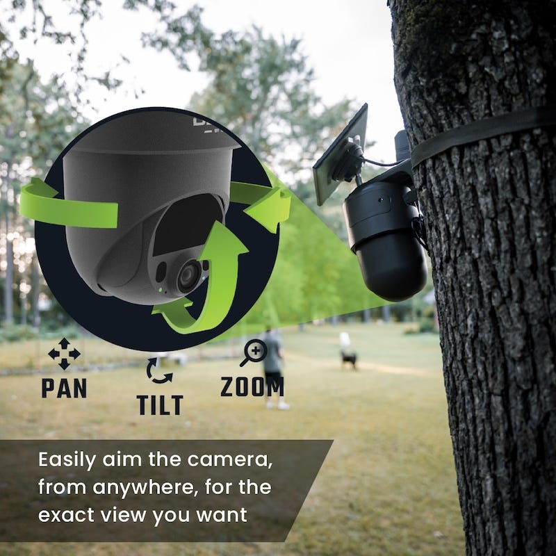 DEFEND 360 Cellular Security Camera