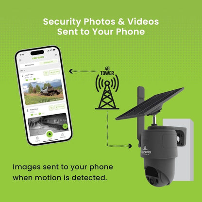 DEFEND 360 Cellular Security Camera