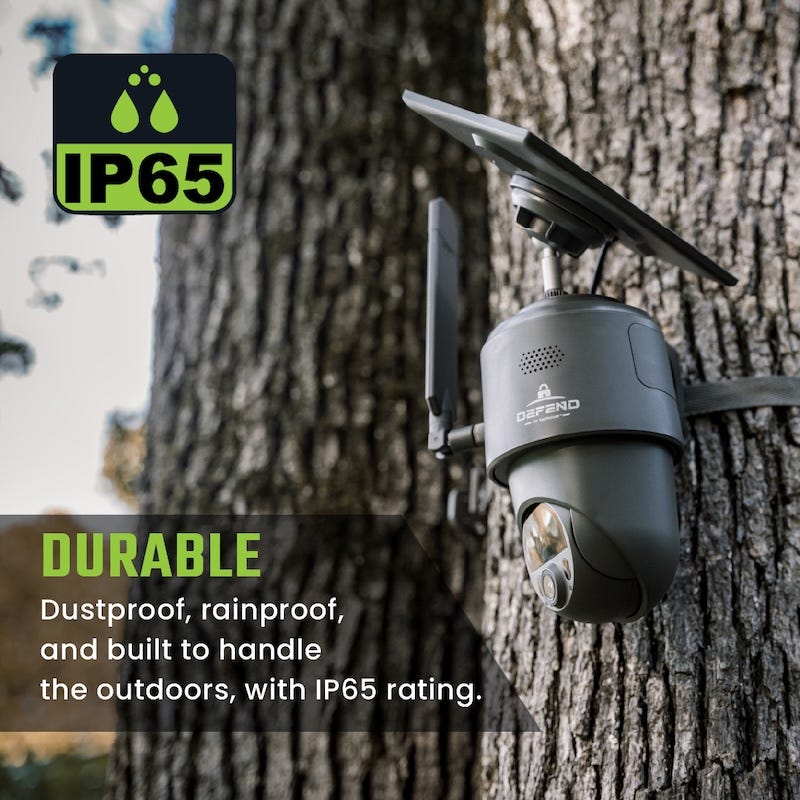 DEFEND 360 Cellular Security Camera