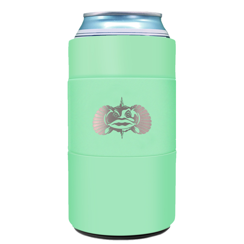 *ToadFish Non-Tipping Slim Can Cooler Teal