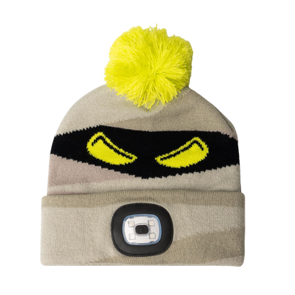 Kids Halloween Rechargeable LED Beanie